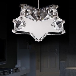 Lustre 1 Luz Simples Moderno Artístico Pendente Luz