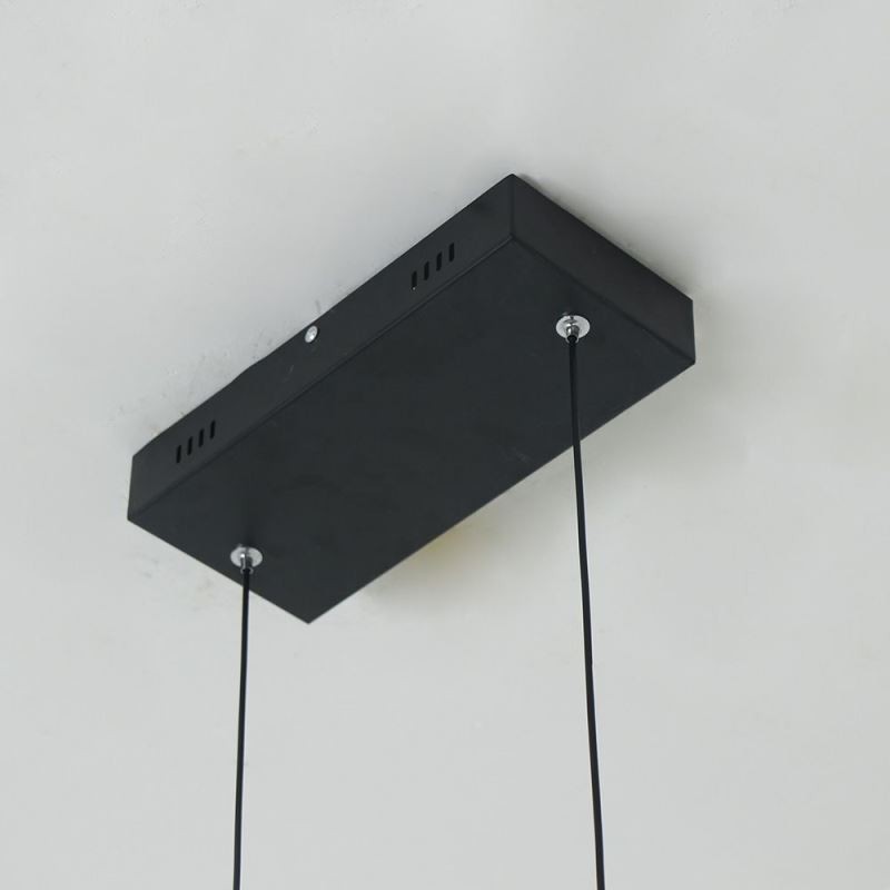 Luminária pendente moderna para livros, iluminação suspensa para sala de estar