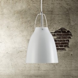 Luminária pendente de metal contemporânea e contratada droplight 1 luz