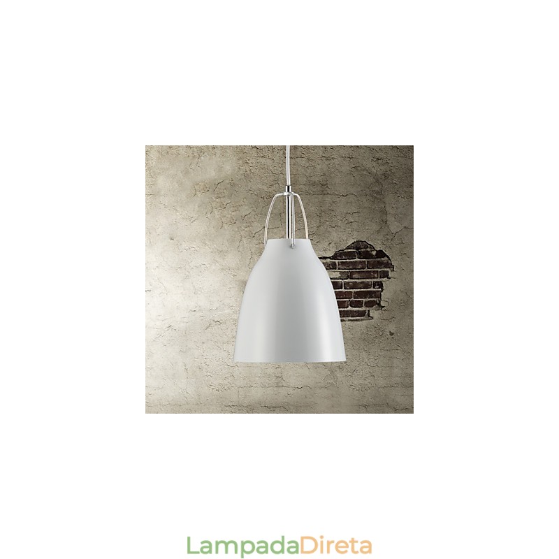 Luminária pendente de metal contemporânea e contratada droplight 1 luz