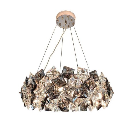 Lustre de vidro de luxo leve moderno e minimalista luminária pendente sala de estar Lustre de vidro de luxo leve moderno e minimalista luminária pendente sala de estar