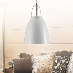 Luminária pendente de metal contemporânea e contratada droplight 1 luz