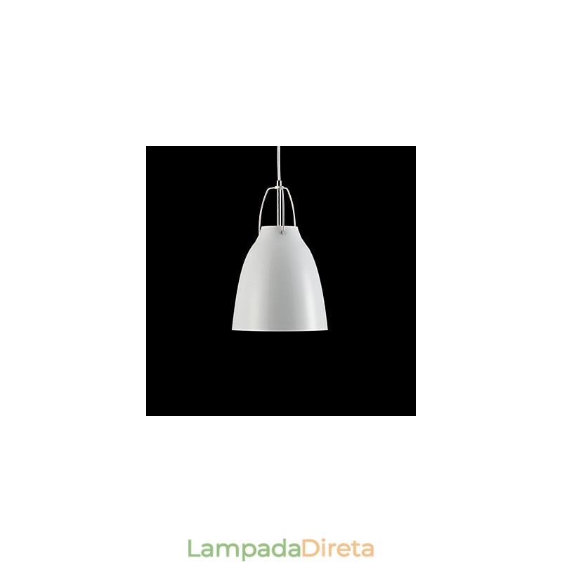 Luminária pendente de metal contemporânea e contratada droplight 1 luz