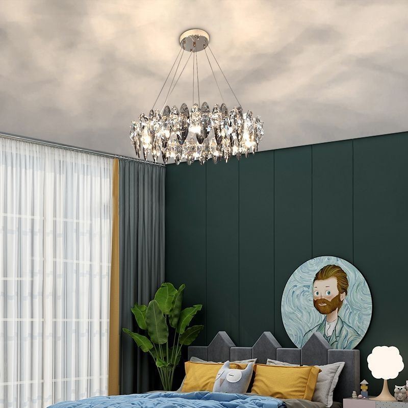 Luminária pendente de luxo pós-moderna Luminária pendente minimalista moderna
