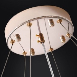 Luminária pendente de luxo pós-moderna Luminária pendente minimalista moderna