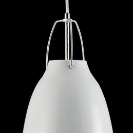 Luminária pendente de metal contemporânea e contratada droplight 1 luz