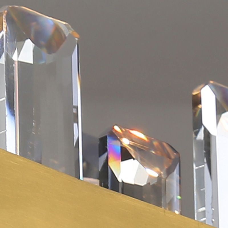 Lustre de vidro de luxo estilo europeu luz pendente sala de estar