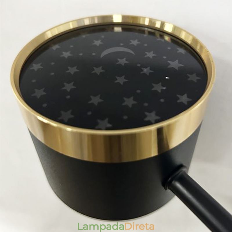 Lustre Estrela Projeção Pendente Luz