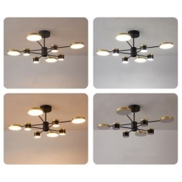 Lustre Estrela Projeção Pendente Luz