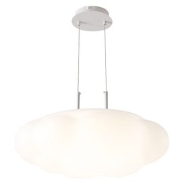 Luminária Pendente Criativa Luminária Pendente Nuvem Branca