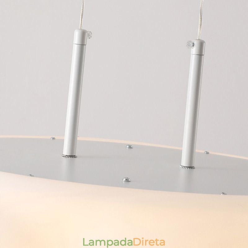 Luminária Pendente Criativa Luminária Pendente Nuvem Branca