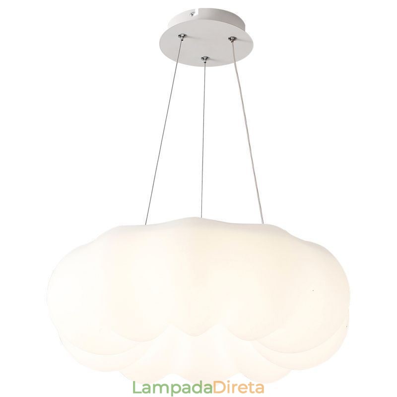 Luminária pendente nórdica Criatividade Forma de abóbora Luzes suspensas