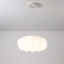 Luminária pendente nórdica Criatividade Forma de abóbora Luzes suspensas