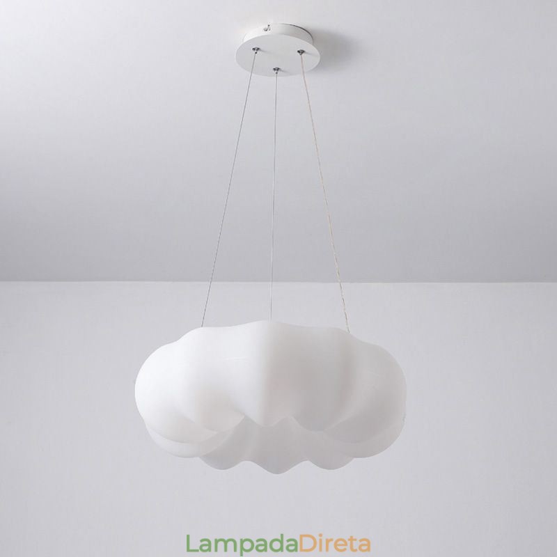 Luminária pendente nórdica Criatividade Forma de abóbora Luzes suspensas