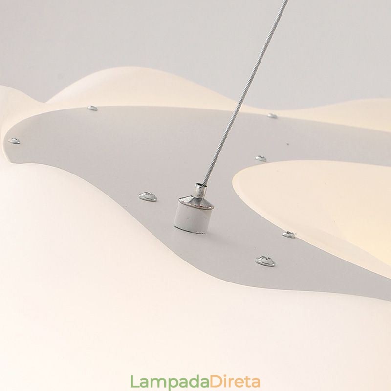 Luminária pendente nórdica Criatividade Forma de abóbora Luzes suspensas