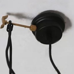 Lustre Mini Estilo Moderno Contemporâneo Metal