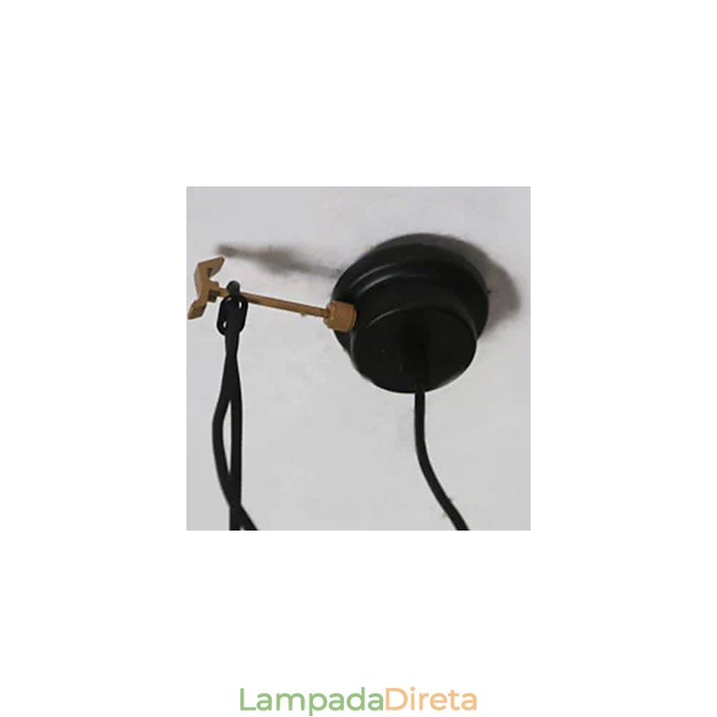 Lustre Mini Estilo Moderno Contemporâneo Metal