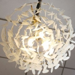 Luminária pendente de concha europeia