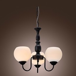 Lustre de bronze estilo vela clássico tradicional