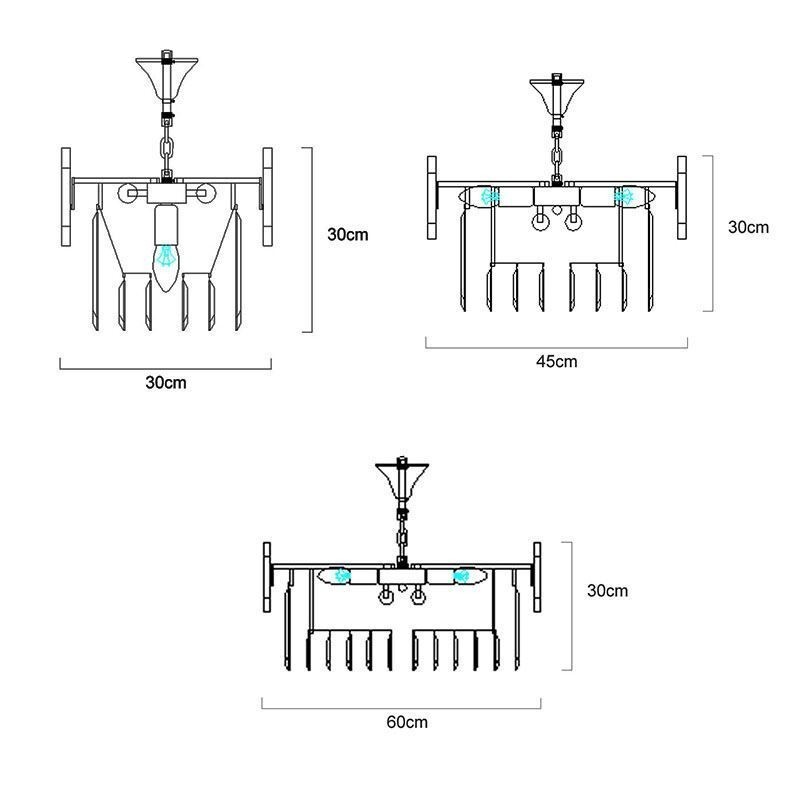 Luminária pendente de luxo em cristal dourado para teto