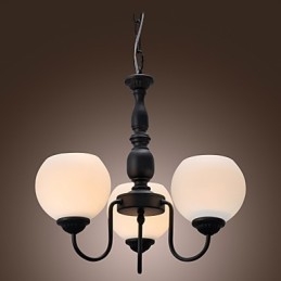 Lustre de bronze estilo vela clássico tradicional