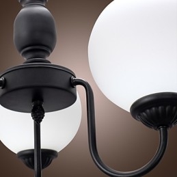 Lustre de bronze estilo vela clássico tradicional