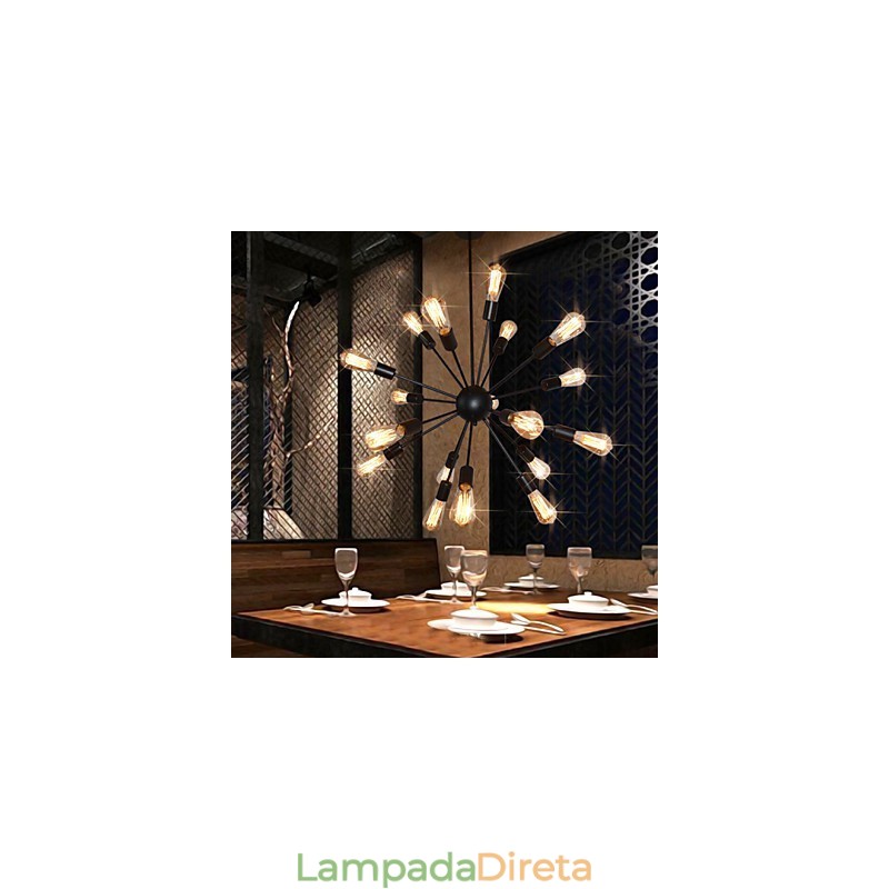 Country Designers Lustre de metal de latão antigo