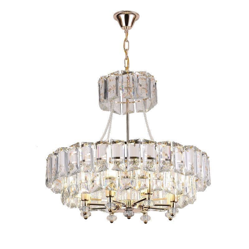 Luminária pendente de cristal branco, luzes de teto modernas, luzes suspensas