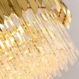 Lindo pendente K9 Cristal Luz de teto