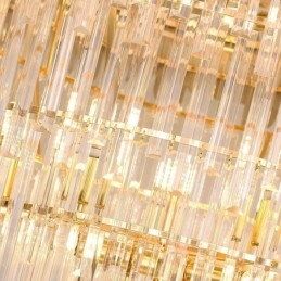 Lindo pendente de cristal luminária de teto