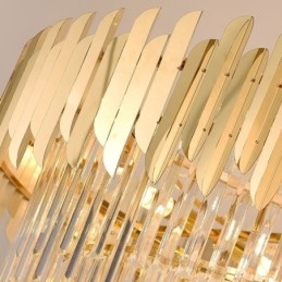 Lindo pendente de cristal luminária de teto