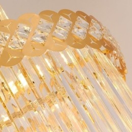 Luminária pendente de luxo grande luminária suspensa 12 16 18 luzes