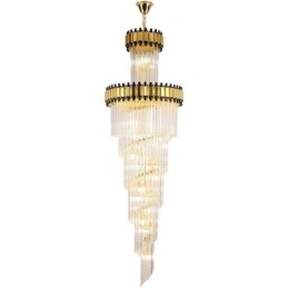 Luminária pendente de cristal moderna e espetacular K9 para teto