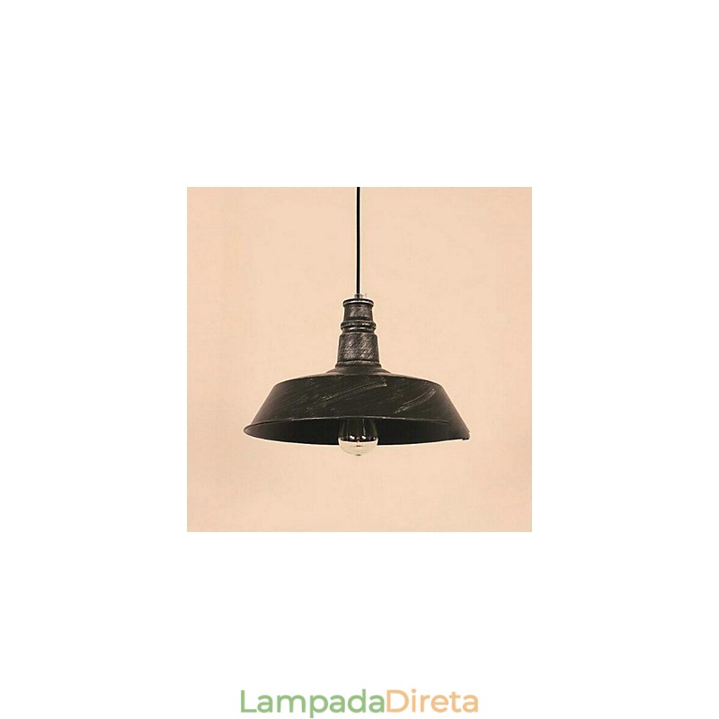 Luminária pendente moderna em formato de círculo Abajur em destaque