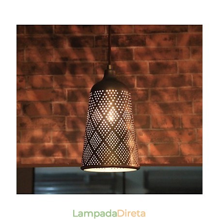 Luminária de teto retrô rural Produto patenteado no 2 Luminária de teto retrô rural Produto patenteado no 2