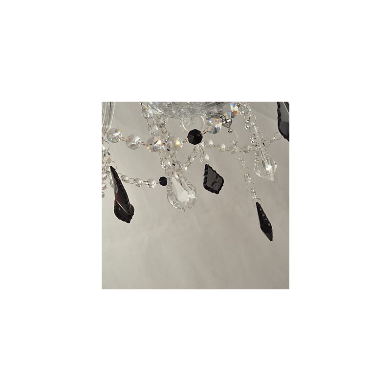 Lustre de Cristal Elegante com 12 Luzes