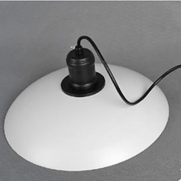 Contraído Branco Droplight Rústico Lodge Tradicional Clássico Pendente Luz