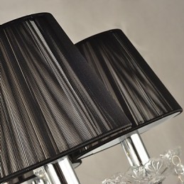 Lustre de Cristal Elegante com 12 Luzes