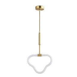 Luminária de teto moderna com ajuste de intensidade de luz acrílica l