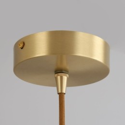 Luminária de teto moderna com ajuste de intensidade de luz acrílica l