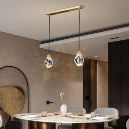 Mini Simples Bola De Cristal Luz Pendurada Luz De Teto