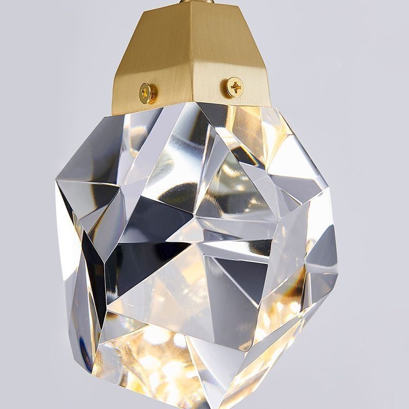 Mini Simples Bola De Cristal Luz Pendurada Luz De Teto