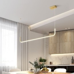 Luminária pendente moderna e minimalista