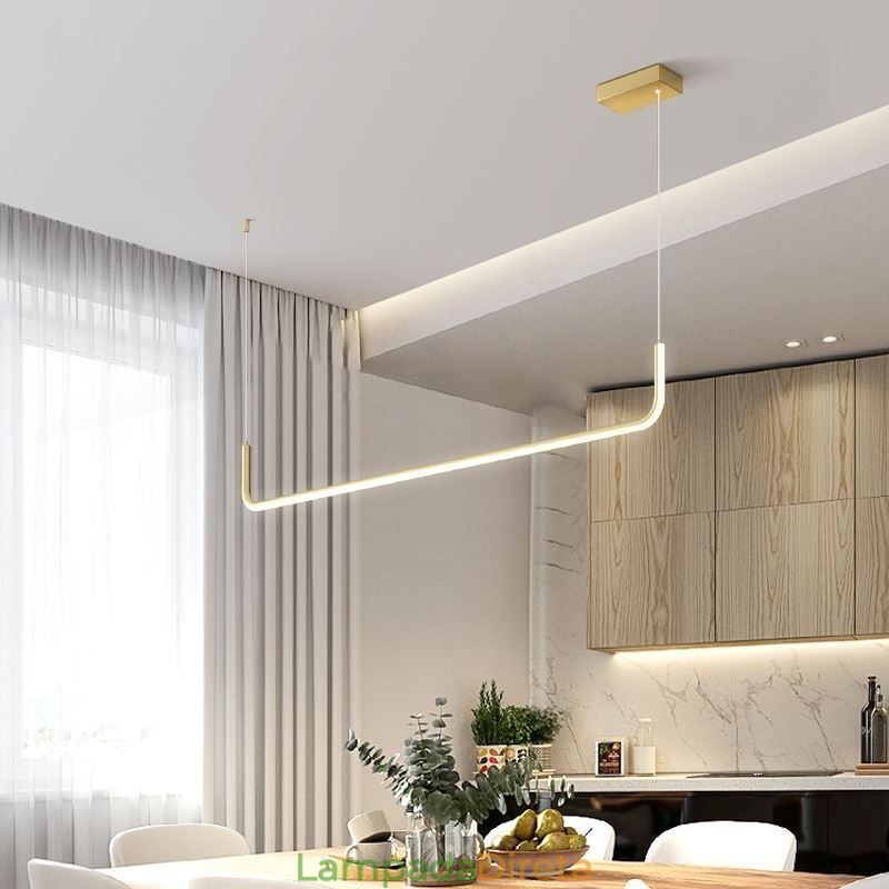 Luminária pendente moderna e minimalista