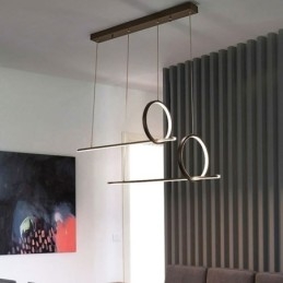 Luminária pendente minimalista decorativa