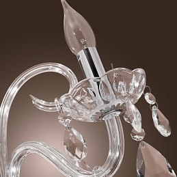 Lustre de Cristal Rústico Lodge Outros Cristal