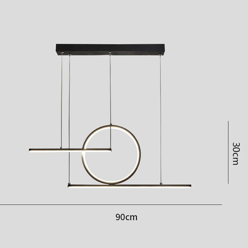 Luminária pendente minimalista decorativa