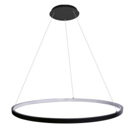 Pendente de acrílico em forma de círculo