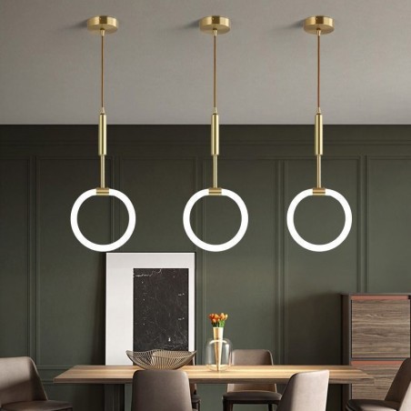 Luminária de teto moderna com ajuste de intensidade de luz acrílica l Luminária de teto moderna com ajuste de intensidade de luz acrílica l