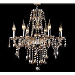 Lustre moderno contemporâneo tradicional clássico vintage cristal galvanizado vidro